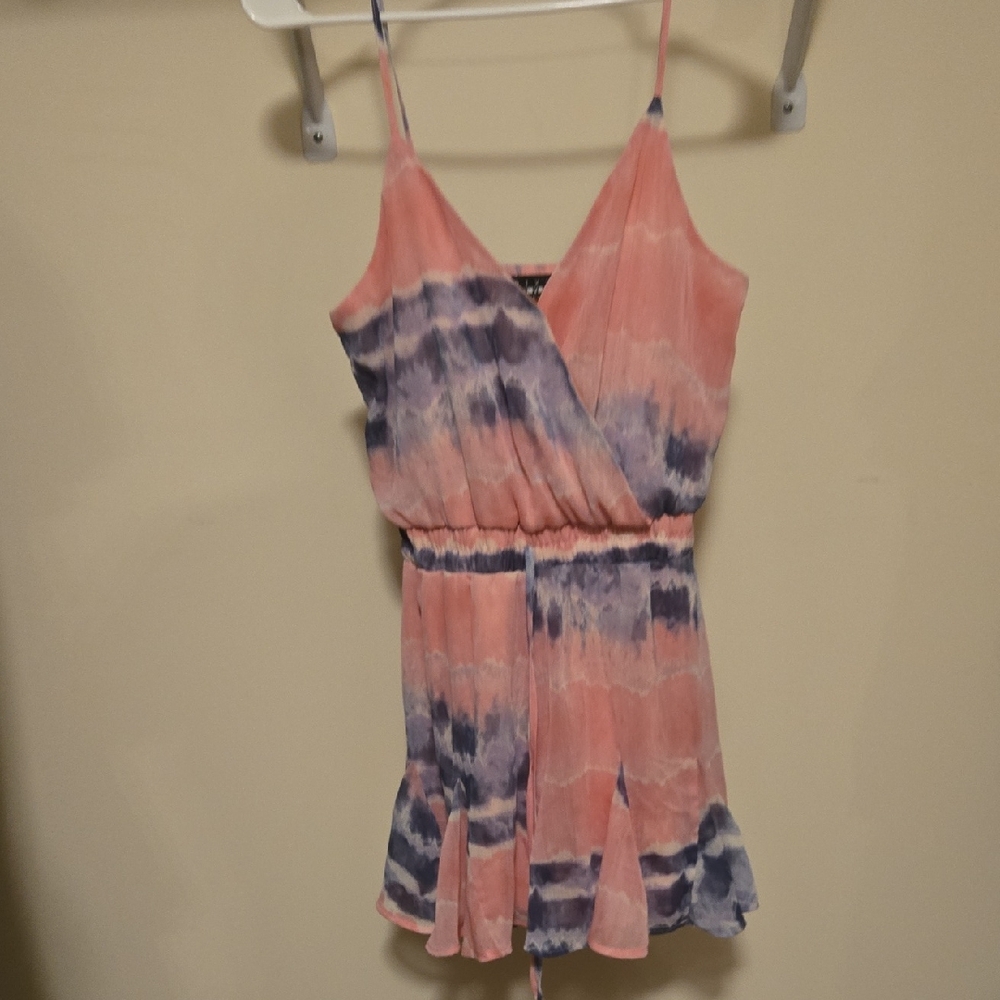 Rixxi Pink and Purple Dress